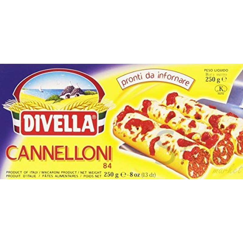 24 x Divella Cannelloni N.84 gr. 250