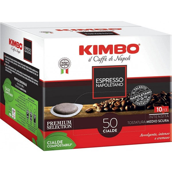 6 x Kimbo Cialde Espresso Napoletano x50