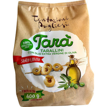 8 x Tentazioni Pugliesi Taralli Tradizionali gr. 400
