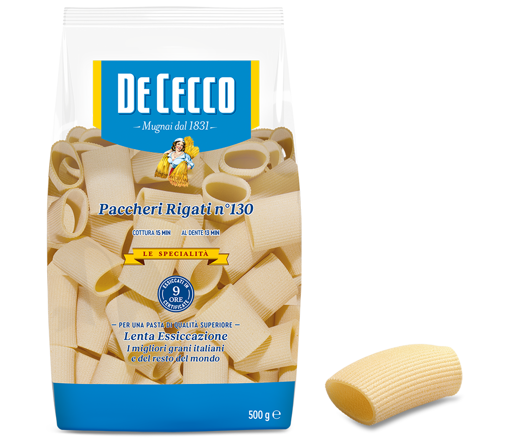 12 x De Cecco Paccheri Rigati gr. 500