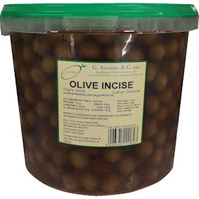 1 x G.Ascione Olive Incise Kg. 5