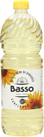 12 x Basso Olio Girasole Lt. 1