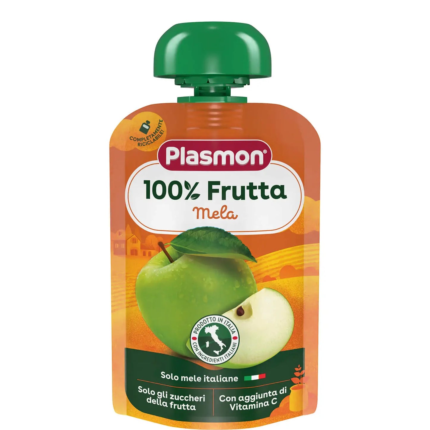 6 x Plasmon Spremi e Gusta Mela/Mirtillo gr. 100