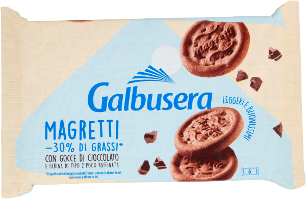10 x Galbusera Magretti Gocce Cioccolato gr. 260