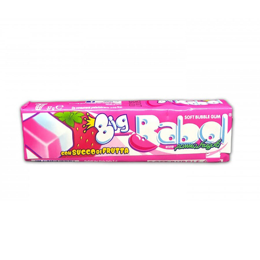 1 x Big Babol Mega Panna e Fragola x24
