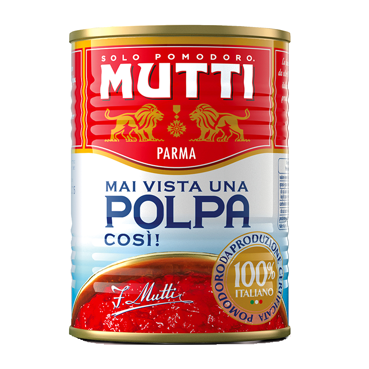 6 x Mutti Polpa gr. 400