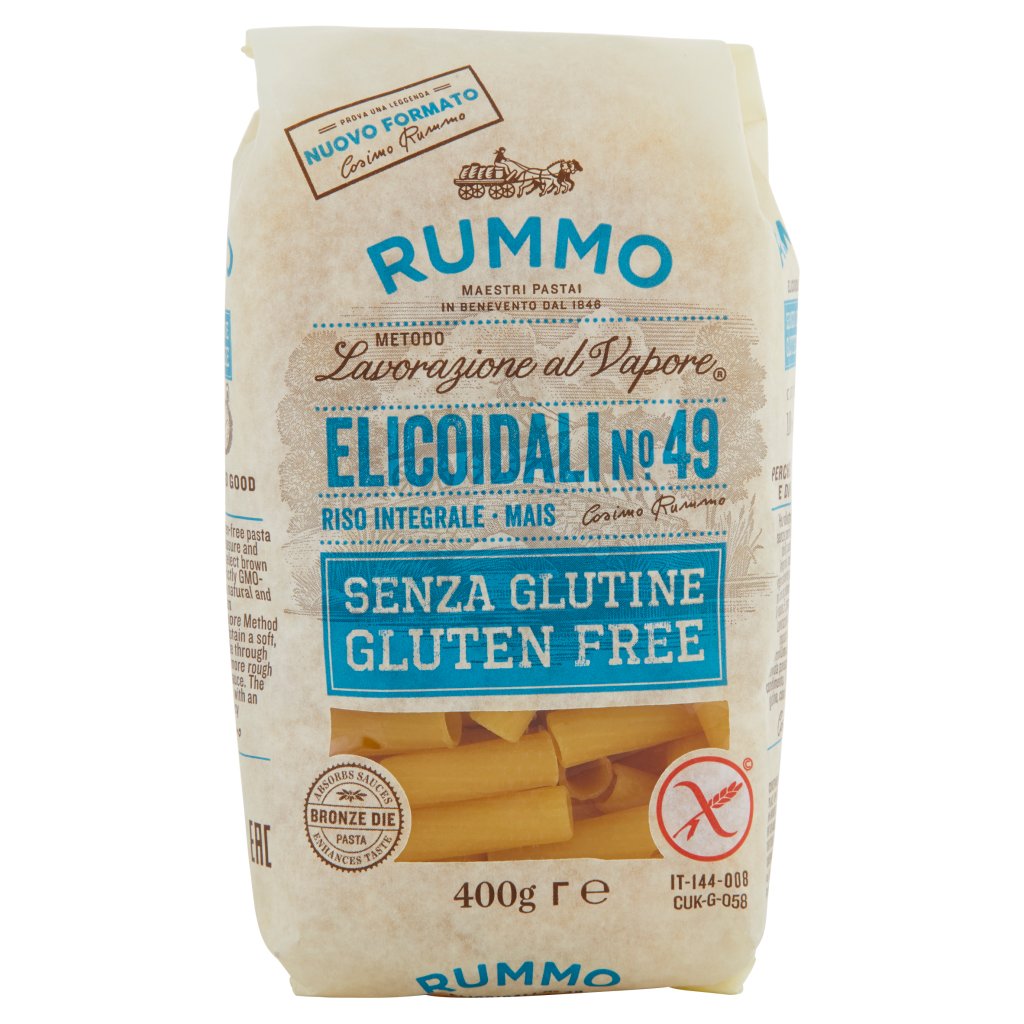 12 x Rummo Elicoidali Senza Glutine N.49