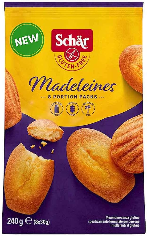6 x Schar Madeleines gr. 240