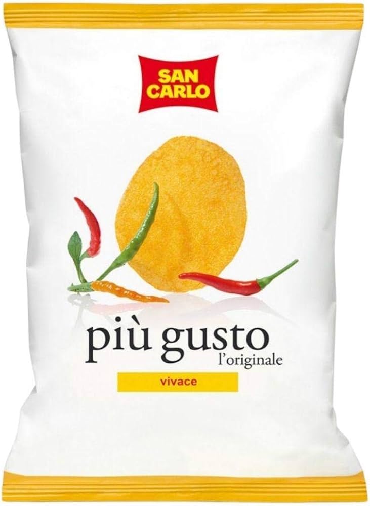 20 x San Carlo Patatine Più Gusto gr. 50