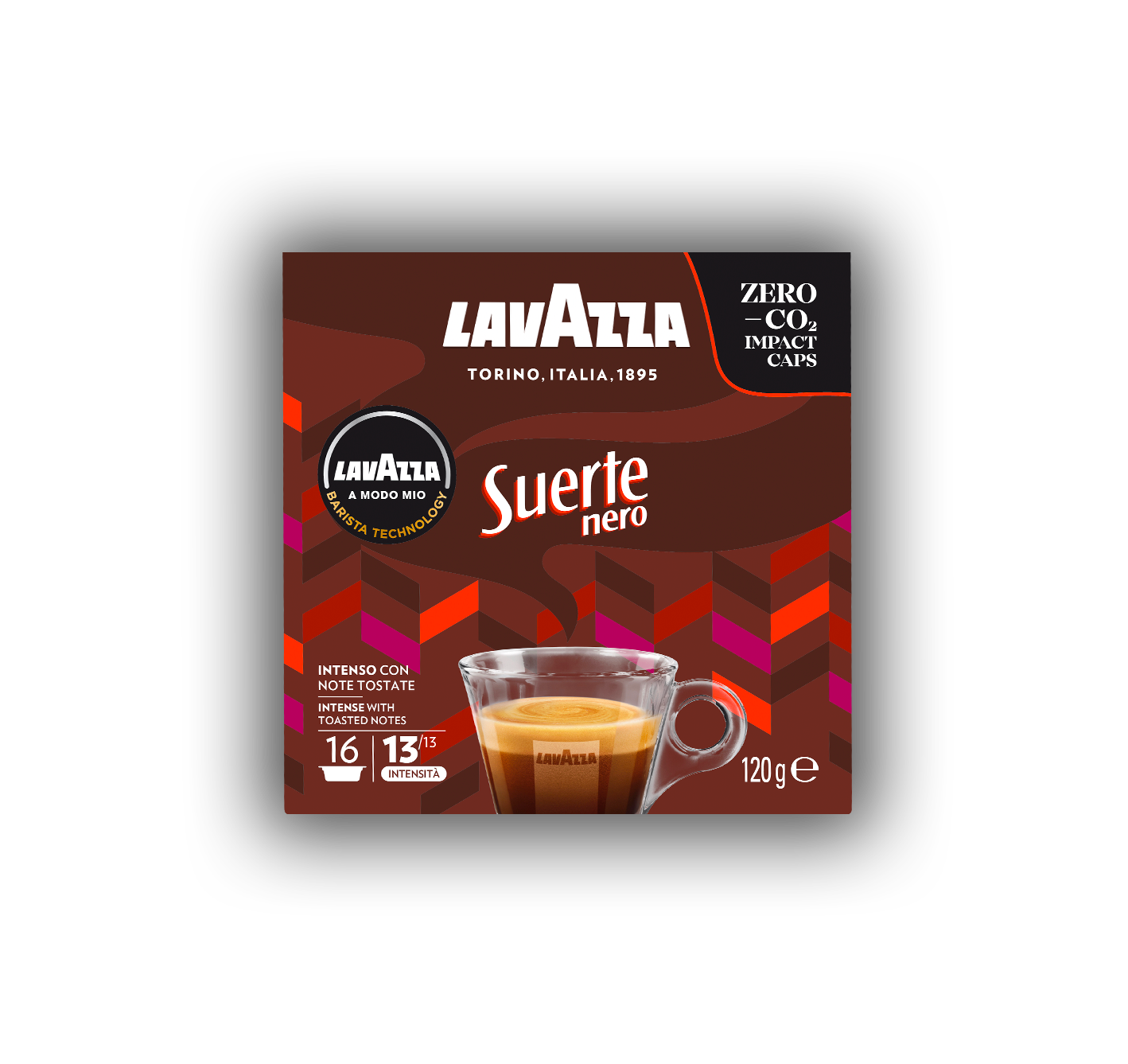 16 x Lavazza Suerte Capsule x16 gr. 120
