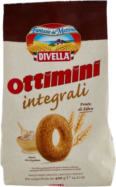 18 x Divella Ottimini Integrali gr. 400