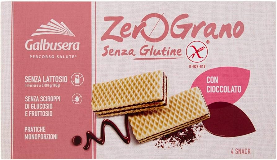 12 x Galbusera Zero Grano Wafer gr. 180