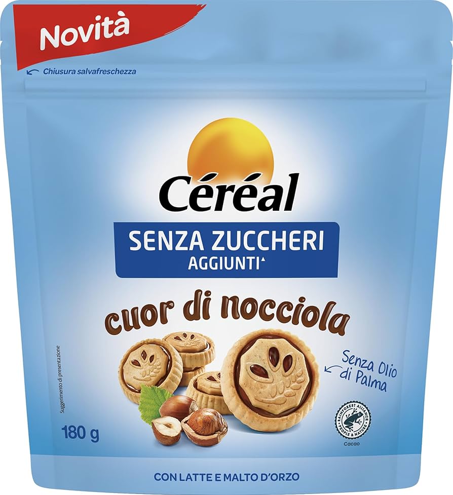 12 x Cereal Cuor di Nocciola gr. 180