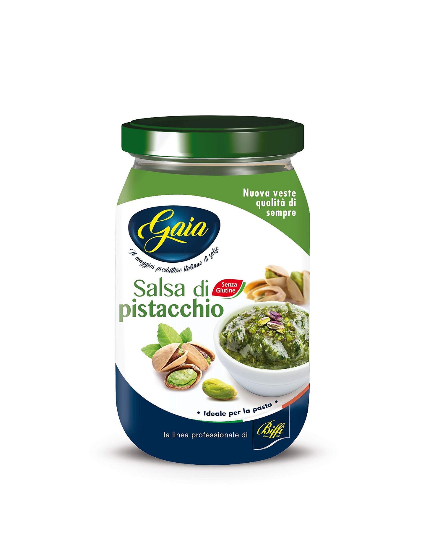 6 x Gaia Salsa Pistacchio Vasetto gr. 480