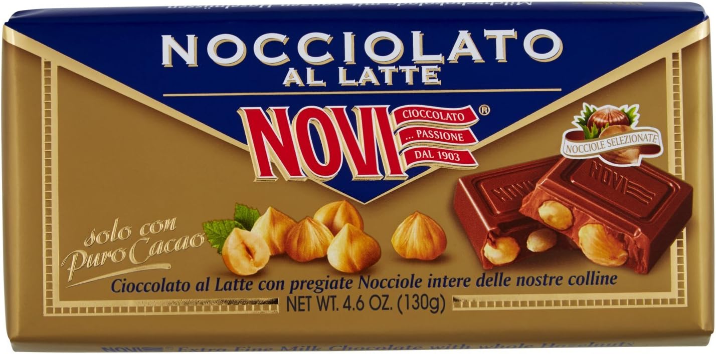 16 x Novi Tavoletta Nocciola Latte gr. 130