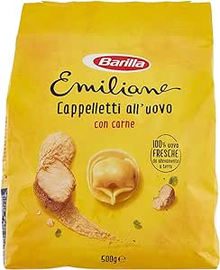 8 x Barilla Emiliane Cappelletti alla Carne gr. 500