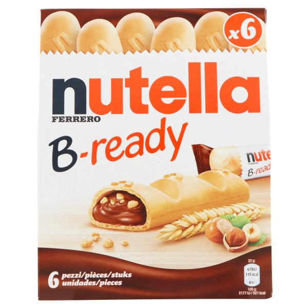 16 x Nutella B-Ready T.6 gr. 132