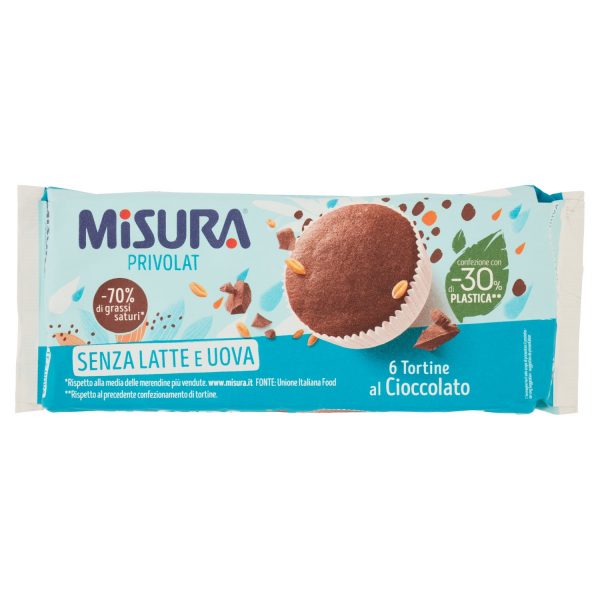 10 x Misura Tortina Privolat Cioccolato gr. 240