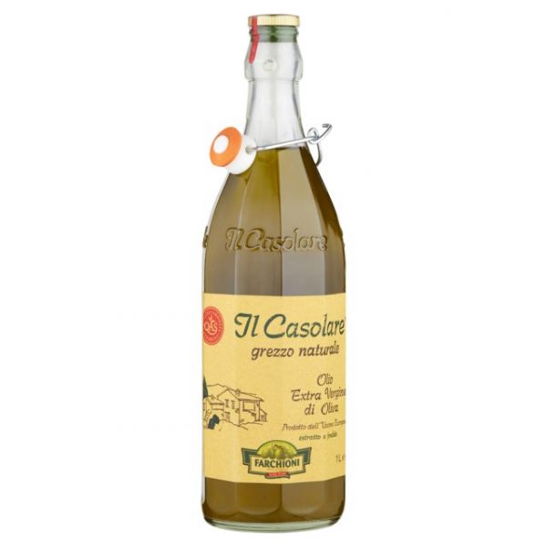12 x Farchioni Il Casolare Olio Grezzo Lt. 1
