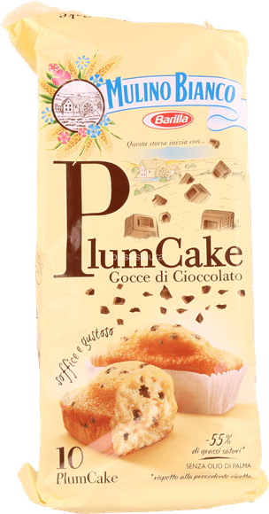 10 x Mulino Bianco Plumcake Gocce di Cioccolato gr. 350