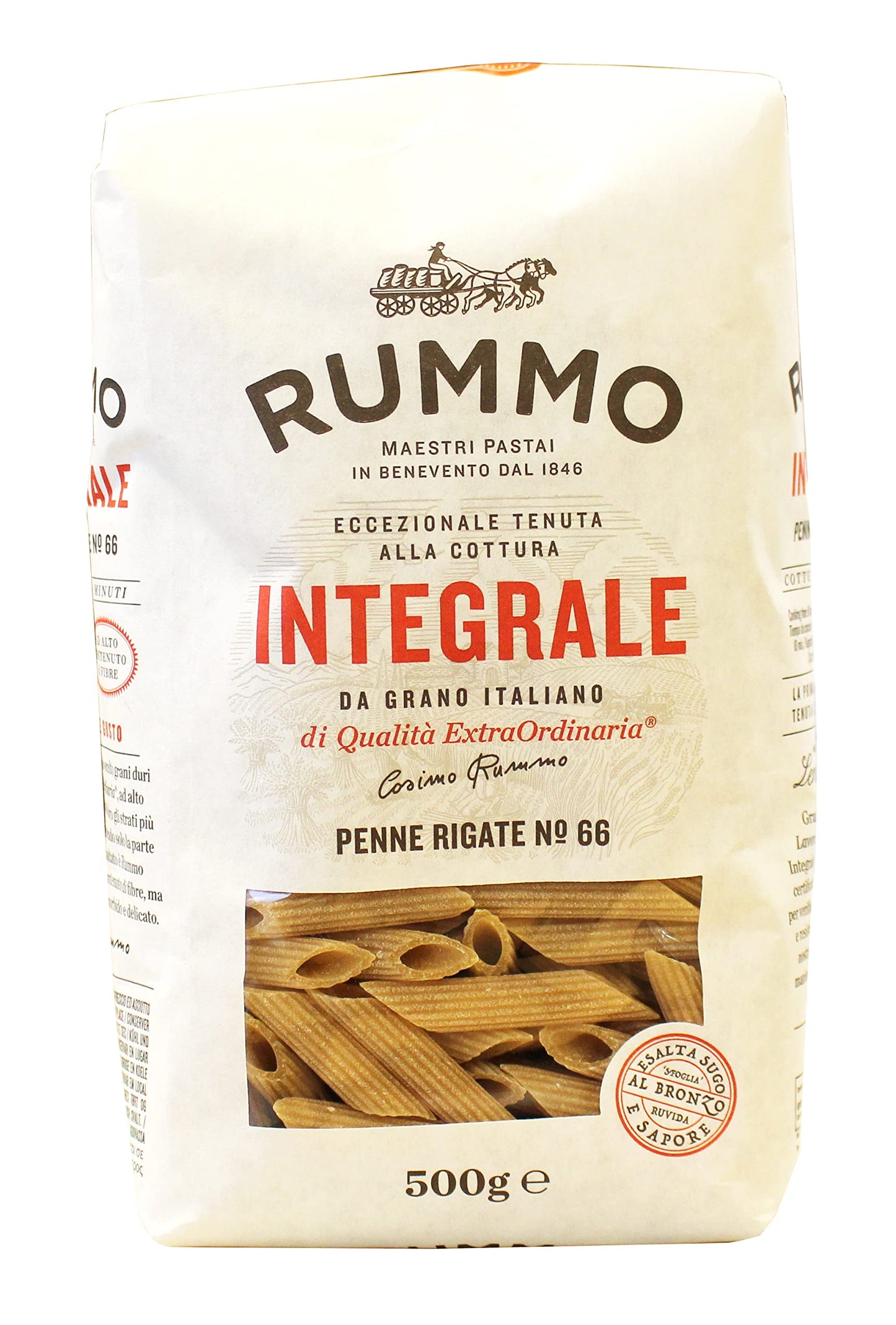 16 x Rummo Penne Rigate Integrali N.66