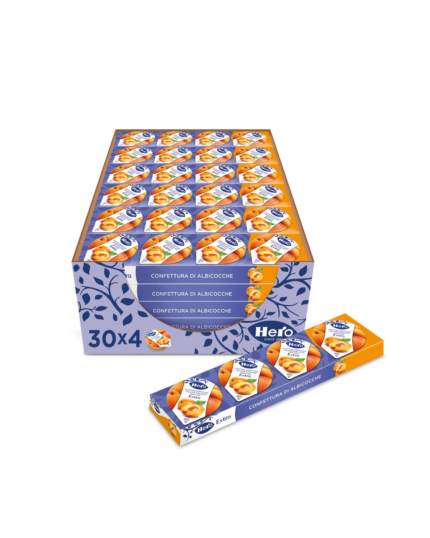 30 x Hero Poker Albicocche gr. 100