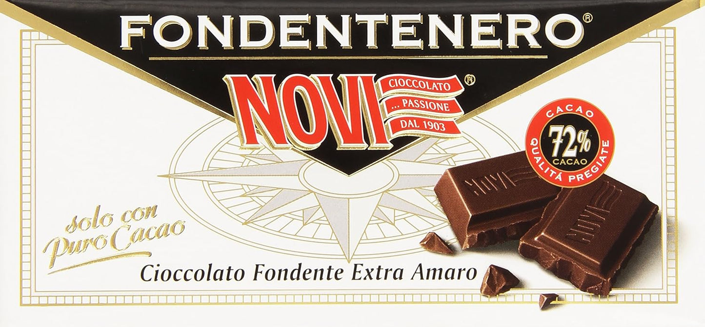 24 x Novi Tavoletta Fondente Nero gr. 100