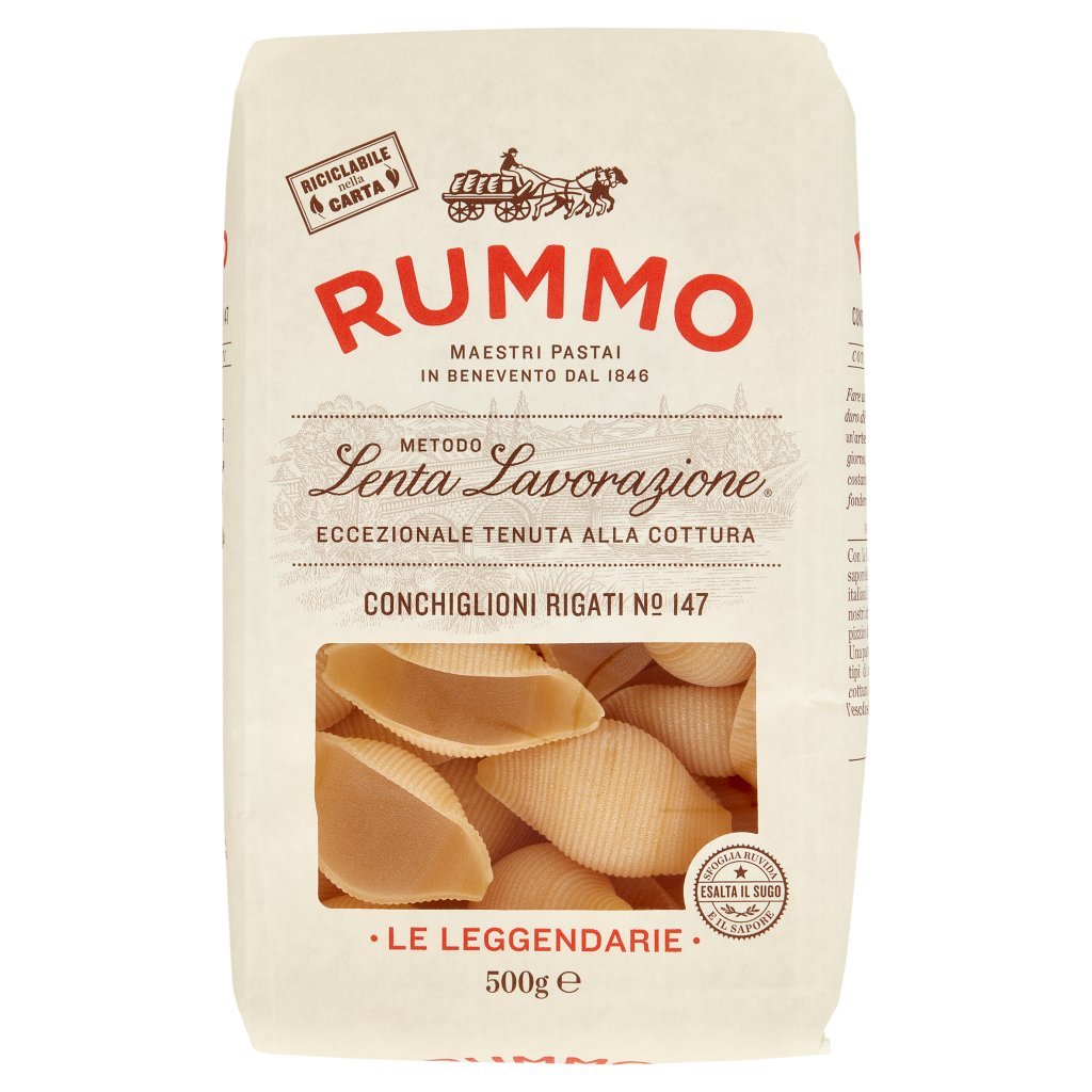 12 x Rummo Conchiglioni Rigati N.147