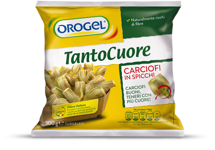 12 x Orogel Carciofi a Spicchi gr. 300