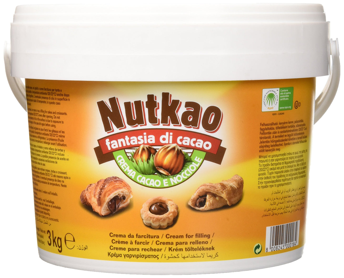 1 x Nutkao Crema Cacao gr. 3000