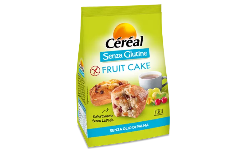 8 x Cereal Fruit Cake Senza Glutine gr. 200