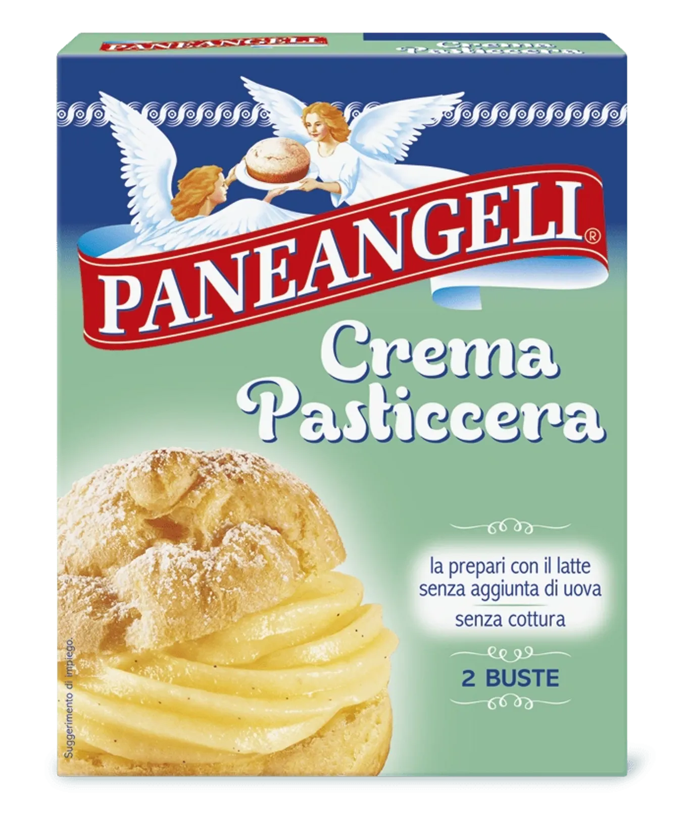 8 x Paneangeli Crema Pasticcera Astuccio gr. 75