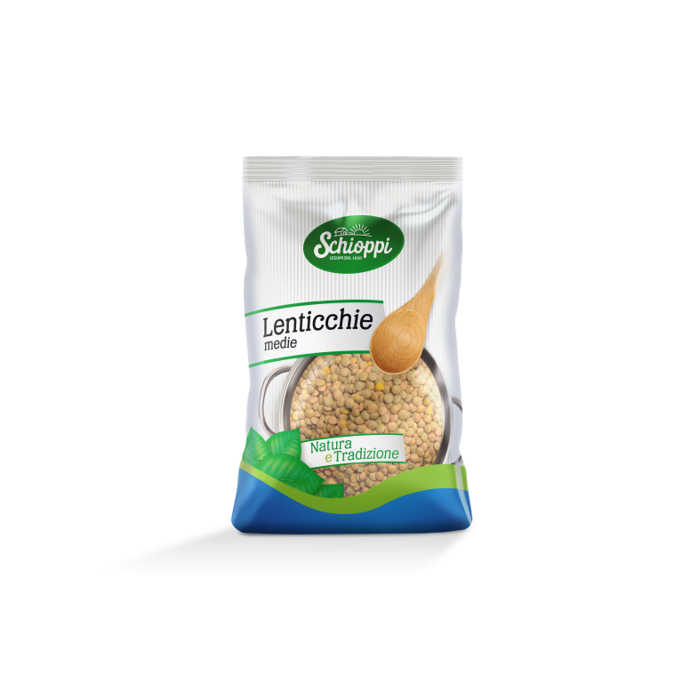 1 x Schioppi Lenticchie Medie Kg. 5