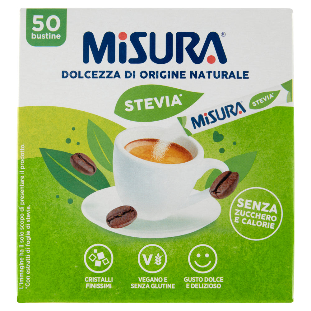 12 x Misura Stevia 50 Bustine