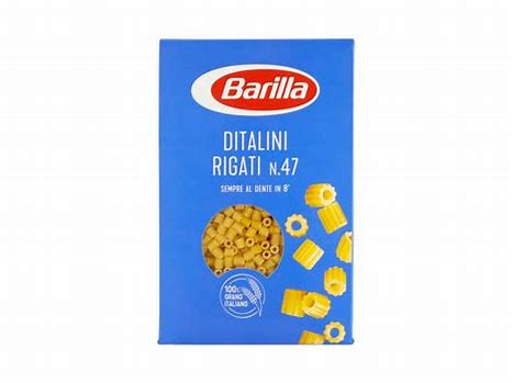 16 x Barilla Ditalini Rigati gr. 500