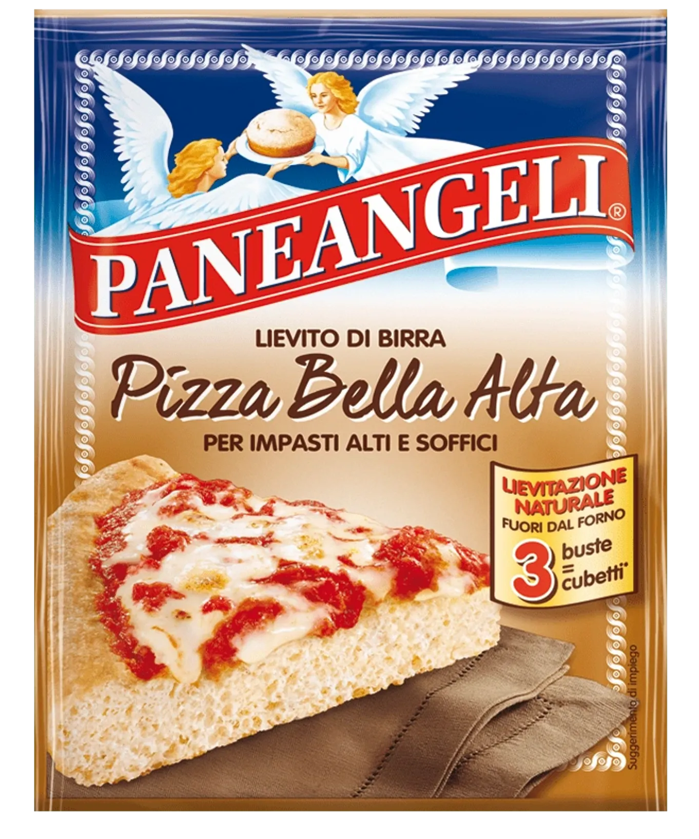 45 x PaneAngeli Lievito Pizza Bella Alta gr. 3 x9