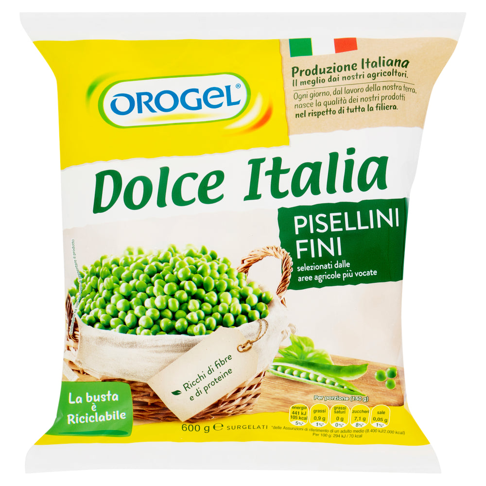 12 x Orogel Piselli Fini gr. 600