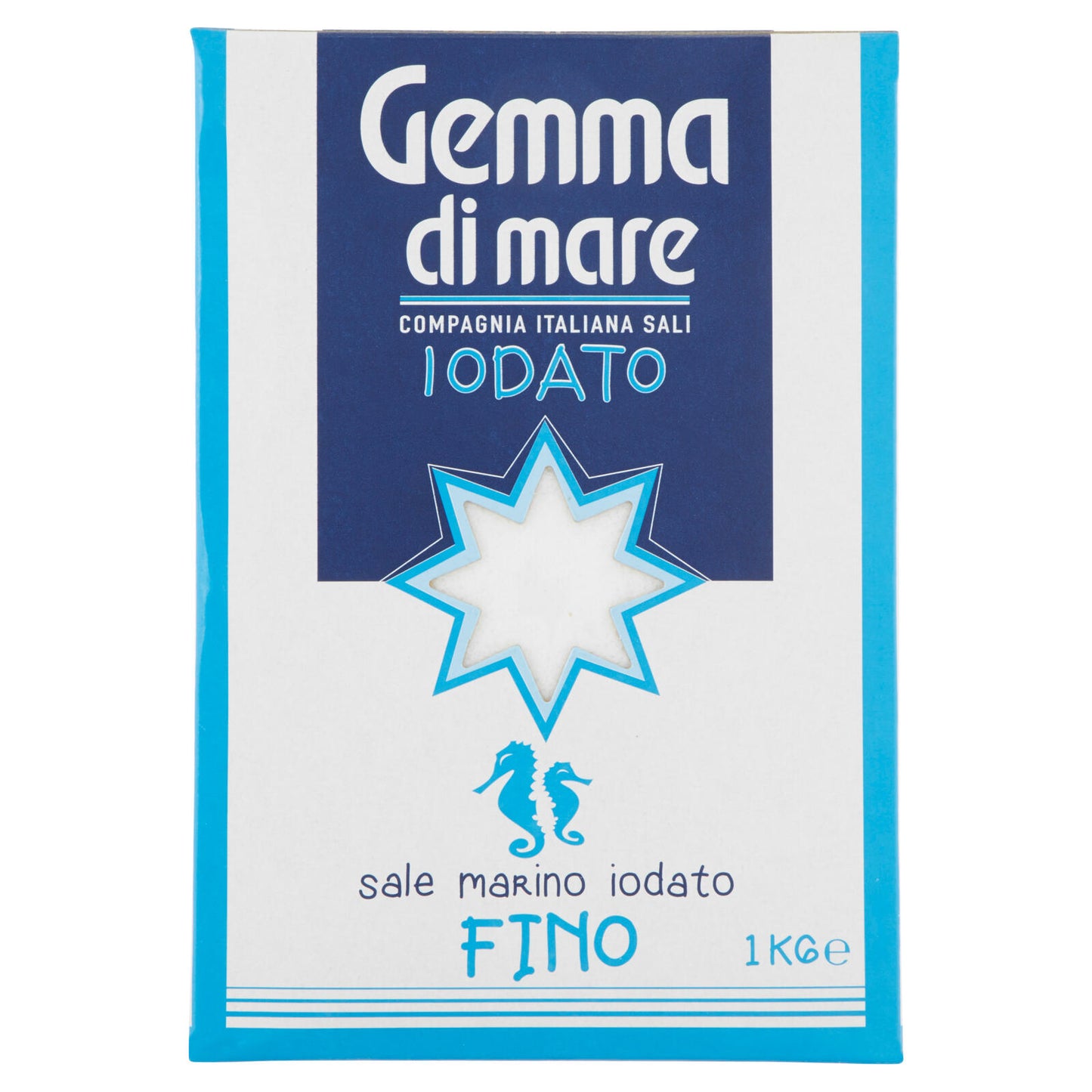 12 x Gemma Sale Iodato Fino Kg. 1