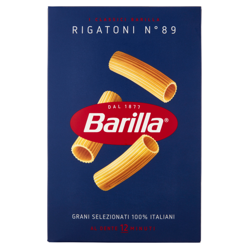 20 x Barilla Rigatoni N.89 Astuccio gr. 500