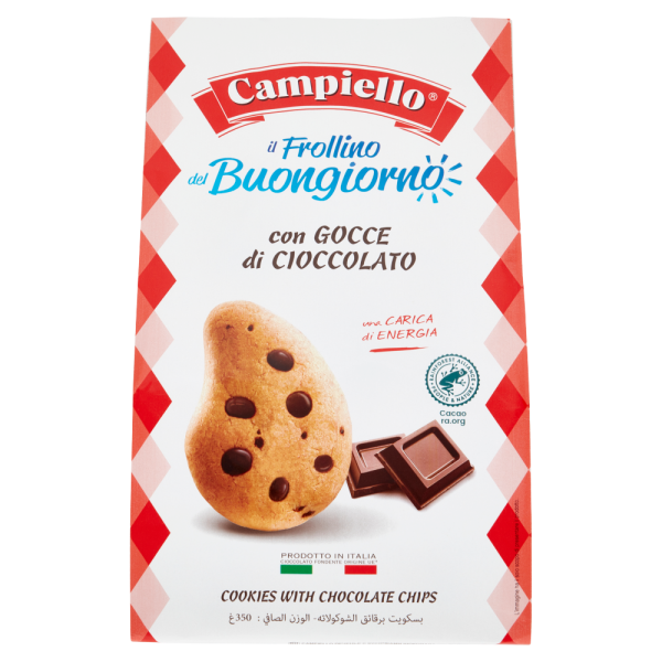 12 x Campiello Frollini Gocce Cioccolato gr. 350