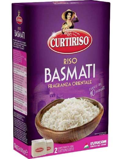 10 x Curtiriso Basmati Kg. 1