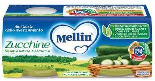 12 x Mellin Omogeneizzati Zucchine gr. 80 x2