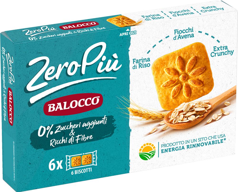 12 x Balocco Zeropiù Frollino Classico gr. 230