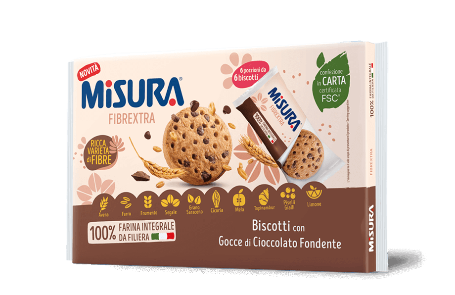 10 x Misura Biscotti Gocce Fondenti gr. 280
