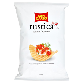 14 x San Carlo Patatine Rustiche gr. 190