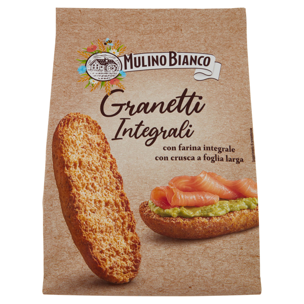16 x Mulino Bianco Granetti Integrali gr. 280