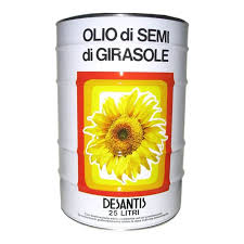 1 x De Santis Olio Girasole Lt. 25