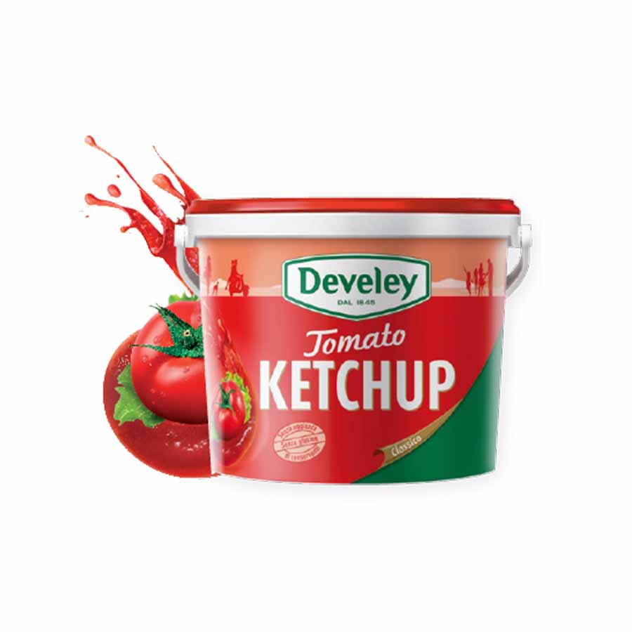 1 x Develey Tomato Ketchup Kg. 5