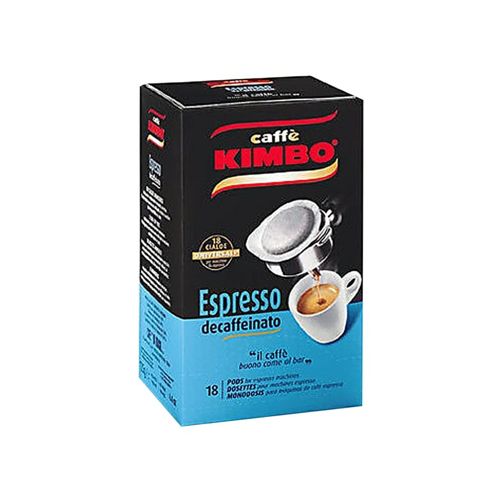 8 x Kimbo Cialda x15 Decaffeinato gr. 110