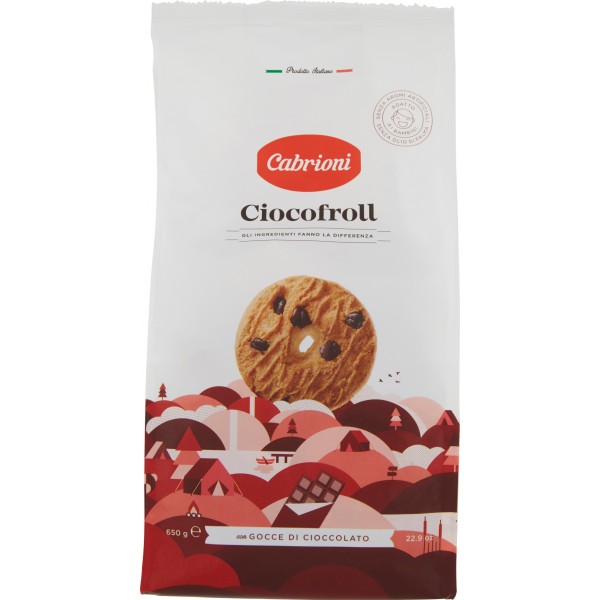 8 x Cabrioni Frollini Ciocofroll gr. 650